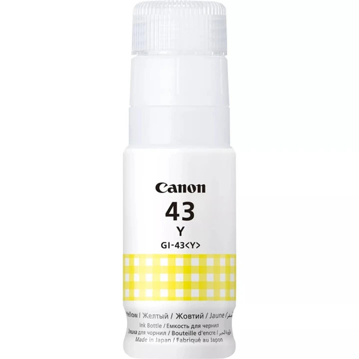 Canon GI43 Amarillo Botella de Tinta Original - GI43Y/4689C001 1
