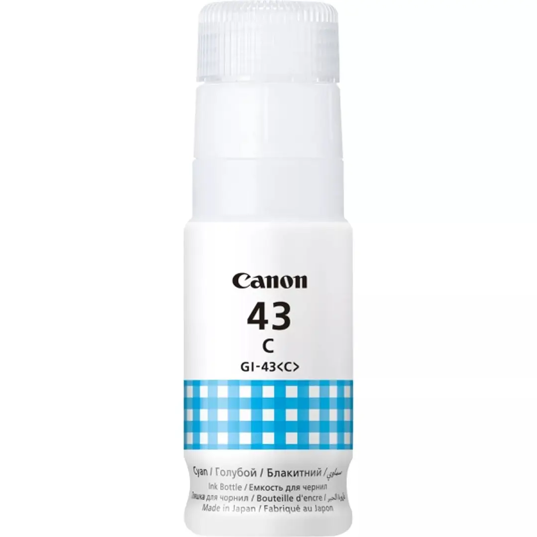 Canon GI43 Cyan Botella de Tinta Original - GI43C/4672C001 1