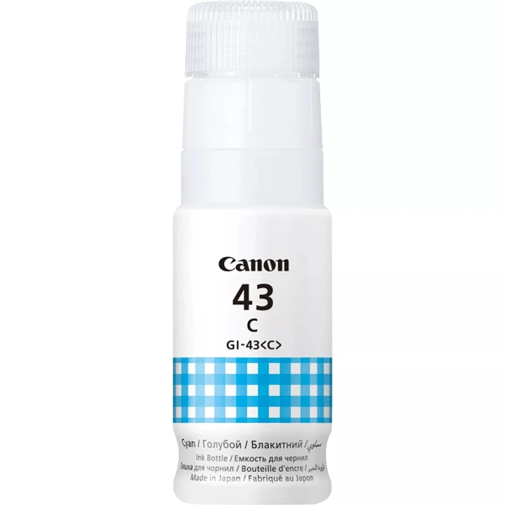 Canon GI43 Cyan Botella de Tinta Original - GI43C/4672C001 1