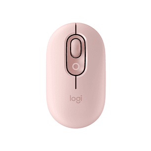 Logitech POP Mouse Raton Inalambrico 1000dpi - 4 botones - Multidispositivo - Color Rosado