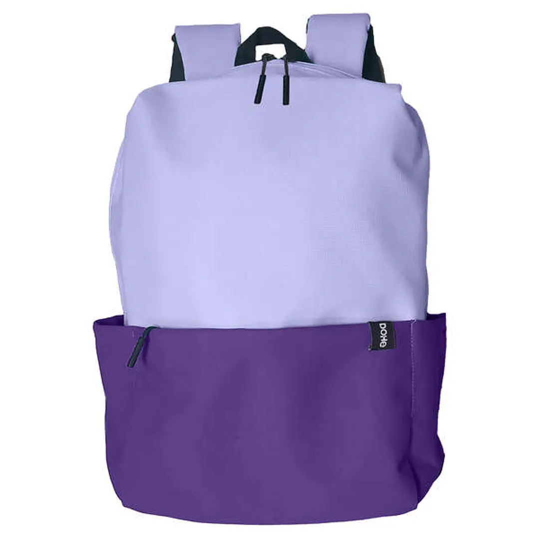 Dohe Mochila Duo - Fabricada en Poliester Impermeable - Amplio Compartimento Principal con Bolsillo para Portatil/Tablet - Tirantes Anchos y Acolchado 1
