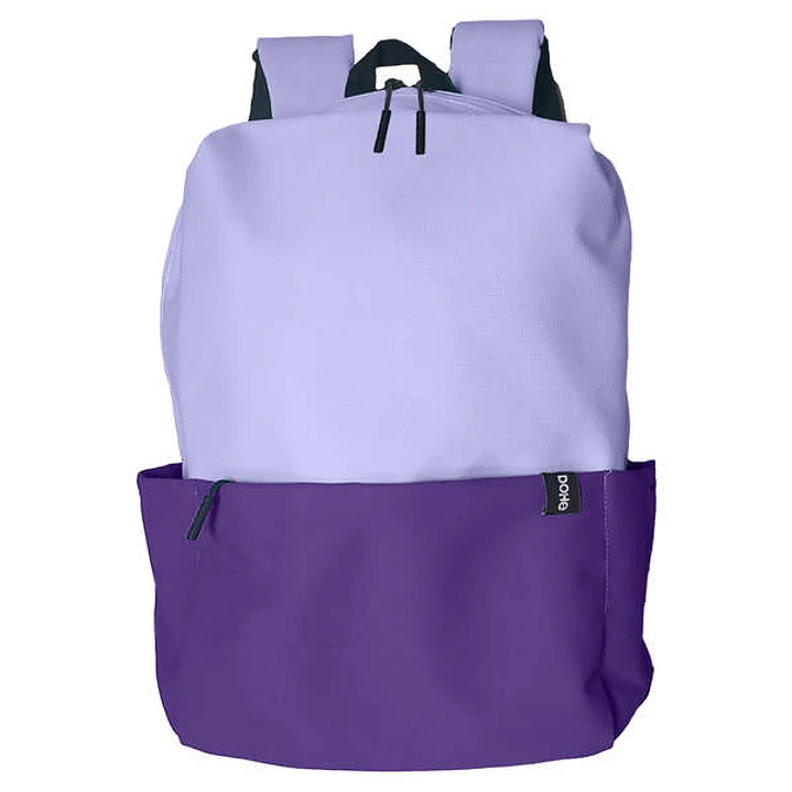 Dohe Mochila Duo - Fabricada en Poliester Impermeable - Amplio Compartimento Principal con Bolsillo para Portatil/Tablet - Tirantes Anchos y Acolchado 1