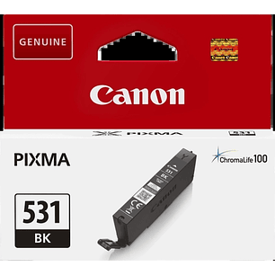 Canon CLI531 Negro Cartucho de Tinta Original - 6118C001/CLI531BK