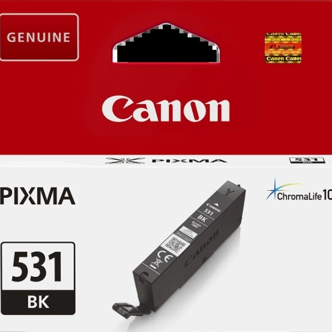 Canon CLI531 Negro Cartucho de Tinta Original - 6118C001/CLI531BK 1