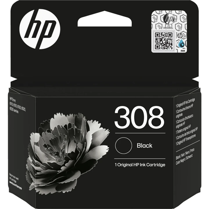 HP 308 Negro Cartucho de Tinta Original - 7FP21UE 1
