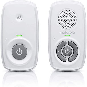 Motorola Nursery AM21 Vigilabebes de Audio - Alcance hasta 300m en Exterior y 50m en Interior - Conexion DECT - Color Blanco