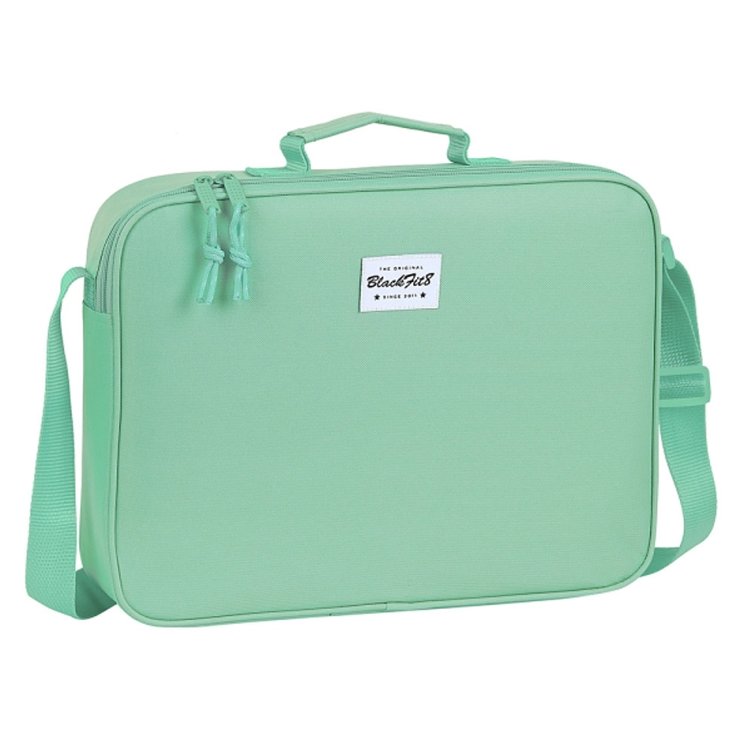 Safta Blackfit8 Maletin con Cremallera - Bandolera Ajustable - Asa Forrada - Doble Tirador - Fondo Semirigido - Interior Extraible - Comoda y Practica 1