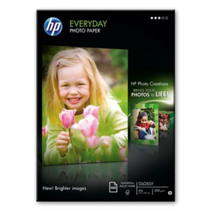 HP Q2510A Papel Fotografico Everyday Glossy 100 Hojas A4 200gr 1