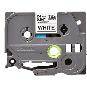 Brother TZe251 Cinta Laminada Original de Etiquetas - Texto negro sobre fondo blanco - Ancho 24mm x 8 metros