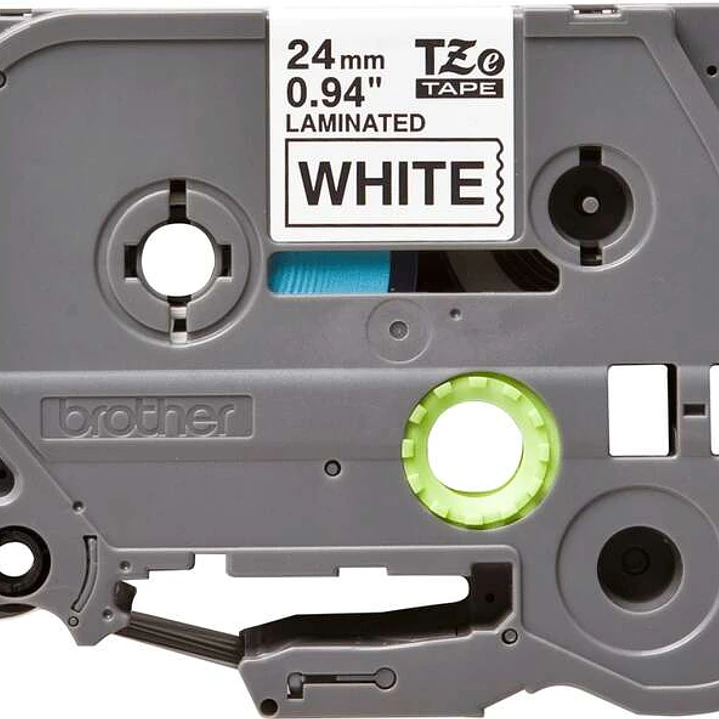 Brother TZe251 Cinta Laminada Original de Etiquetas - Texto negro sobre fondo blanco - Ancho 24mm x 8 metros 1