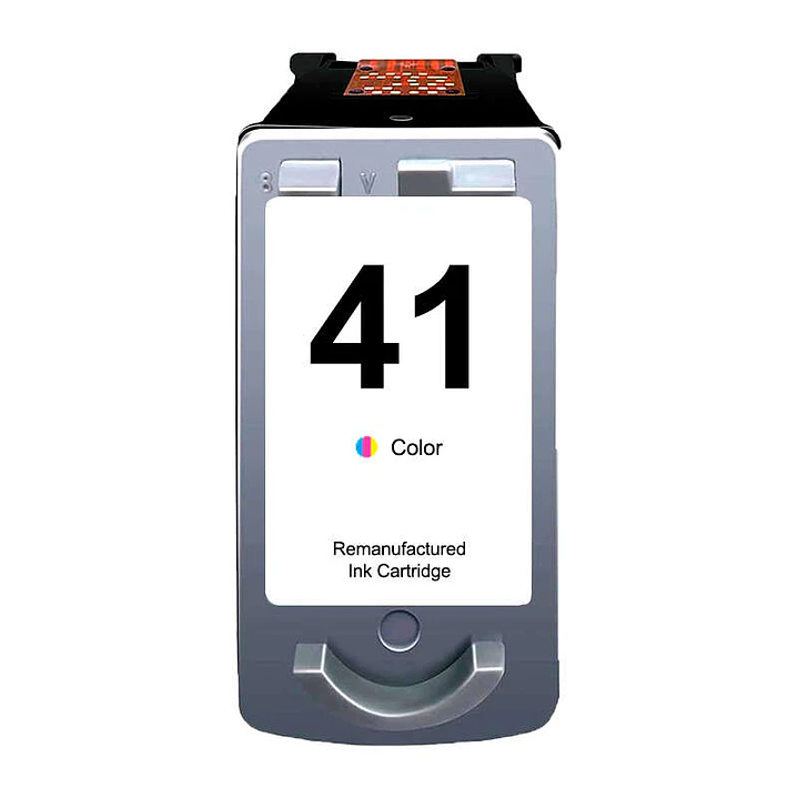 Canon CL41/CL51/CL38 Color Cartucho de Tinta Remanufacturado - Muestra Nivel de Tinta - Reemplaza 0617B001/0617B032/0618B001/2146B001 1