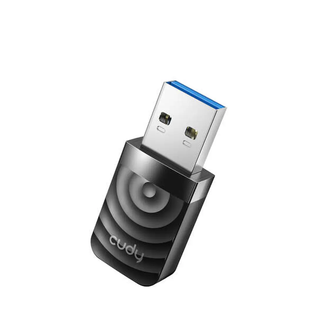 Cudy WU1300S Adaptador Wi-Fi USB 3.0 AC1300 Doble Banda - Hasta 867Mbps en 5GHz 1