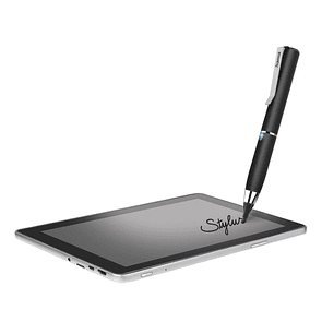 Hama Active Fineline Lapiz Digital para Tablet - Punta Fina de 2.5mm - Cuerpo de Aluminio - Longitud de 116mm - Clip Integrado - Color Negro