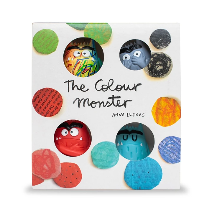 Comansi Set El Monstruo de Colores con Multicolor - 4 Figuras - Juego Inteligencia Emocional - Inspirado en Libro 1