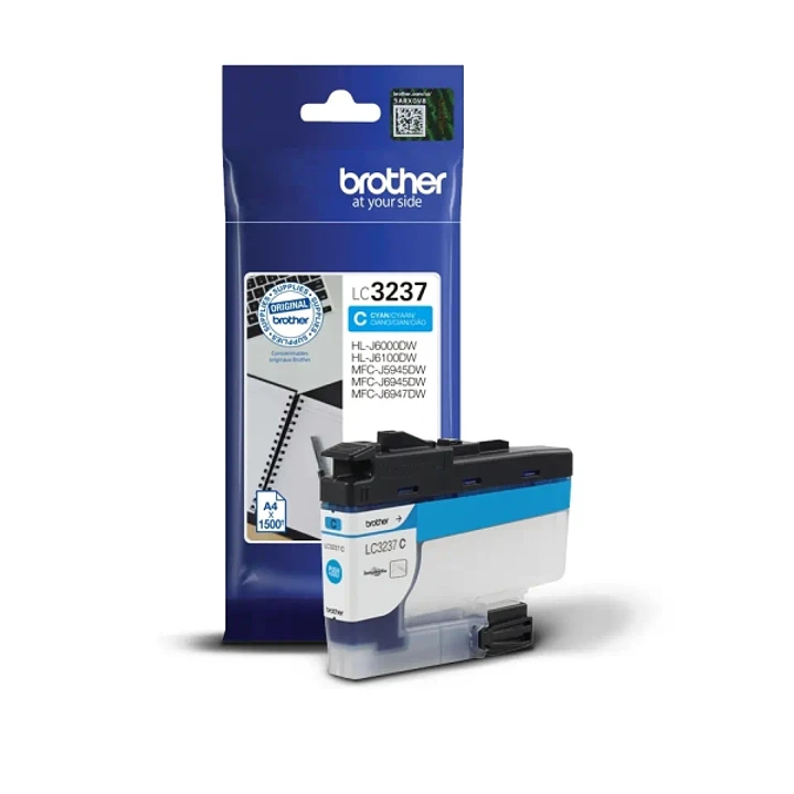 Brother LC3237 Cyan Cartucho de Tinta Original - LC3237C 1
