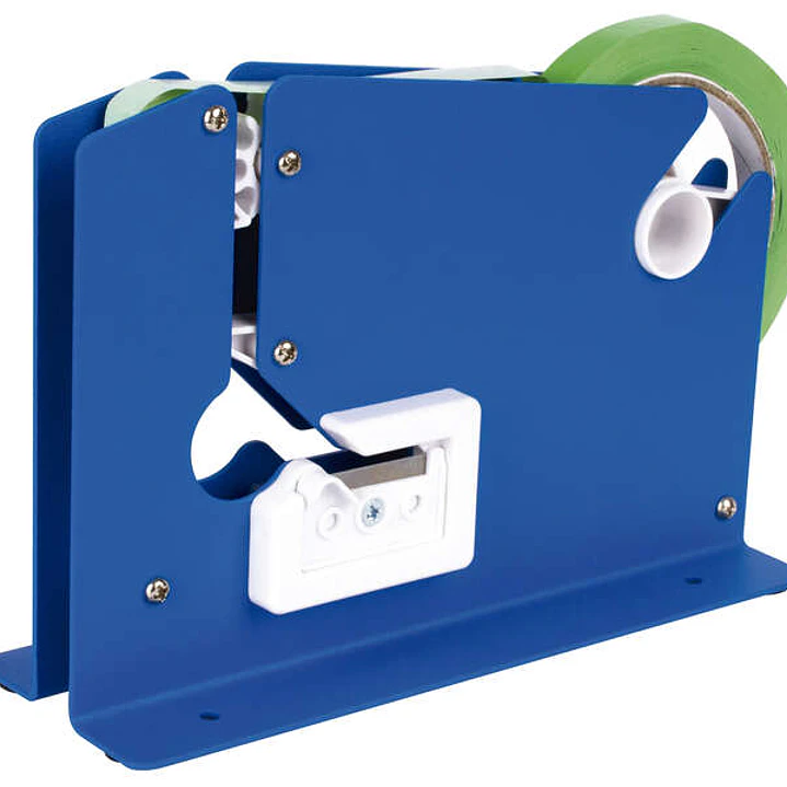 Apli Maquina Cierra Bolsas - Cinta de 12mm x 66m - Facil de Usar y Transportar - Ideal para Sellar Bolsas de Manera Rapida y Eficiente Azul 1