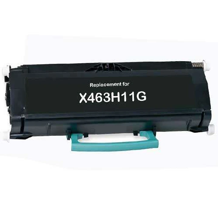 Lexmark E460/E462/X463/X464/X466 Negro Cartucho de Toner Generico - Reemplaza E460X11E/E460X31E/X463H11G/X463H21G 1