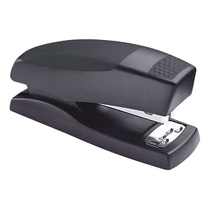 Petrus 435 Golf Grapadora de Sobremesa - Grapa hasta 30 Hojas - Grapado Cerrado, Abierto y Clavado - Color Negro