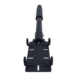 Approx Soporte para Datafono con Brazo Extensible - Longitud 40cm - Zona Engomada y Clips de Sujecion - Gestion de Cables