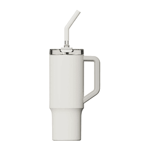 Xiaomi Straw Mug Termo 1L con Pajita - Acero Inoxidable 316L - Aislamiento Termico - Tapon Hermetico Antifugas - Tapa Tritan Transparente - Asa Ergono