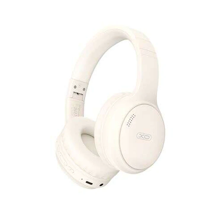 XO Auriculares Bluetooth 5.3 ANC - Altavoz 40mm - Bateria 1000Mah - hasta 115 Horas de Musica - Reduccion de Ruido - Color Blanco 1