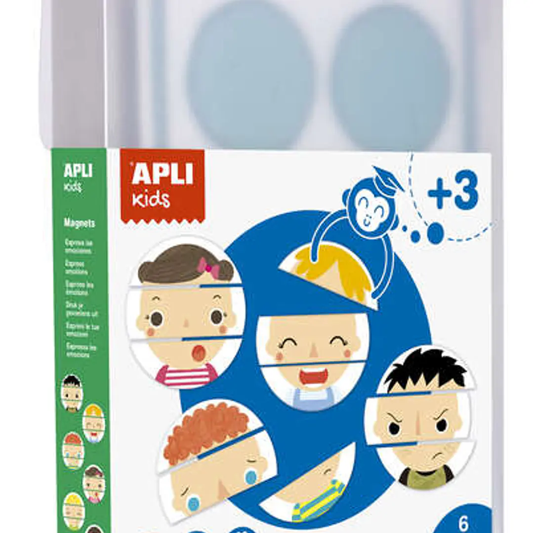 Apli Magnet Emociones XXL - Tamaño 50x70 - Iman de Alta Resistencia - Diseño con Emociones Variadas 1