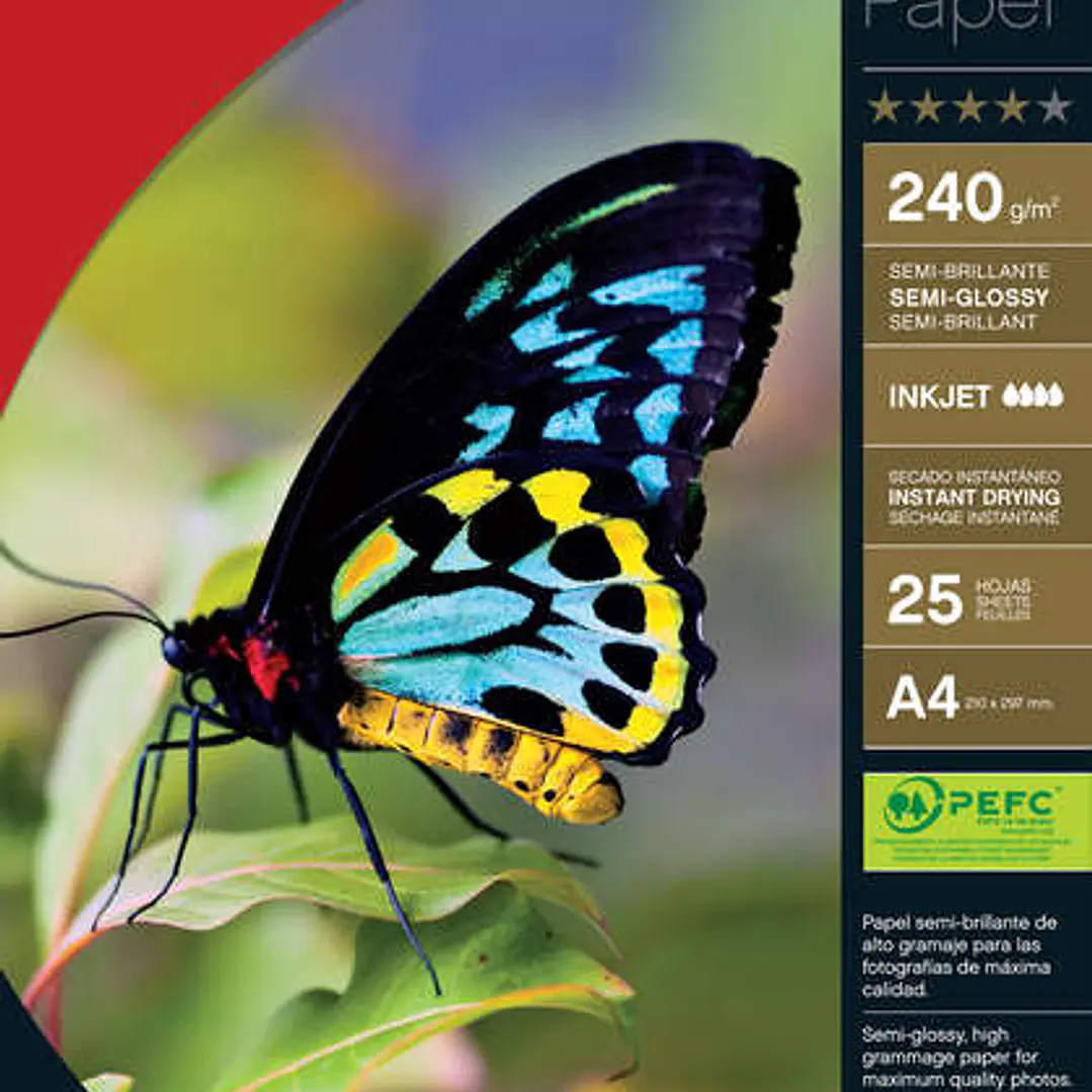 Apli Papel Fotografico Photosatin A4 240g 25 Hojas 1