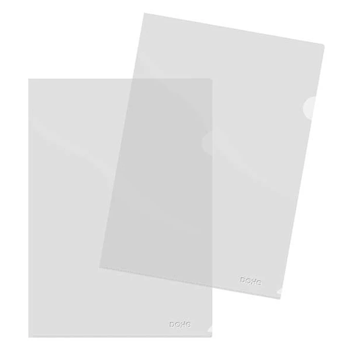Dohe 100 Dossier de Polipropileno Transparente Acabado Cristal - Tamaño A4 1
