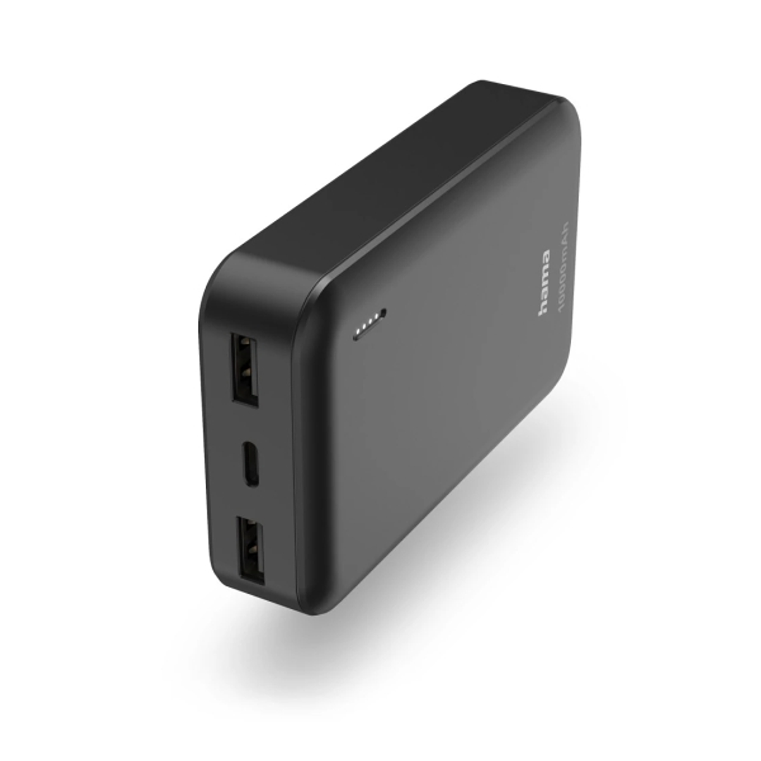 Hama Bateria Externa Powerbank 10000mAh - Polimero de Litio - USB-C - USB-A - Carga Rapida - 2 Conexiones de Salida - Indicador LED de Carga - 25x104. 1