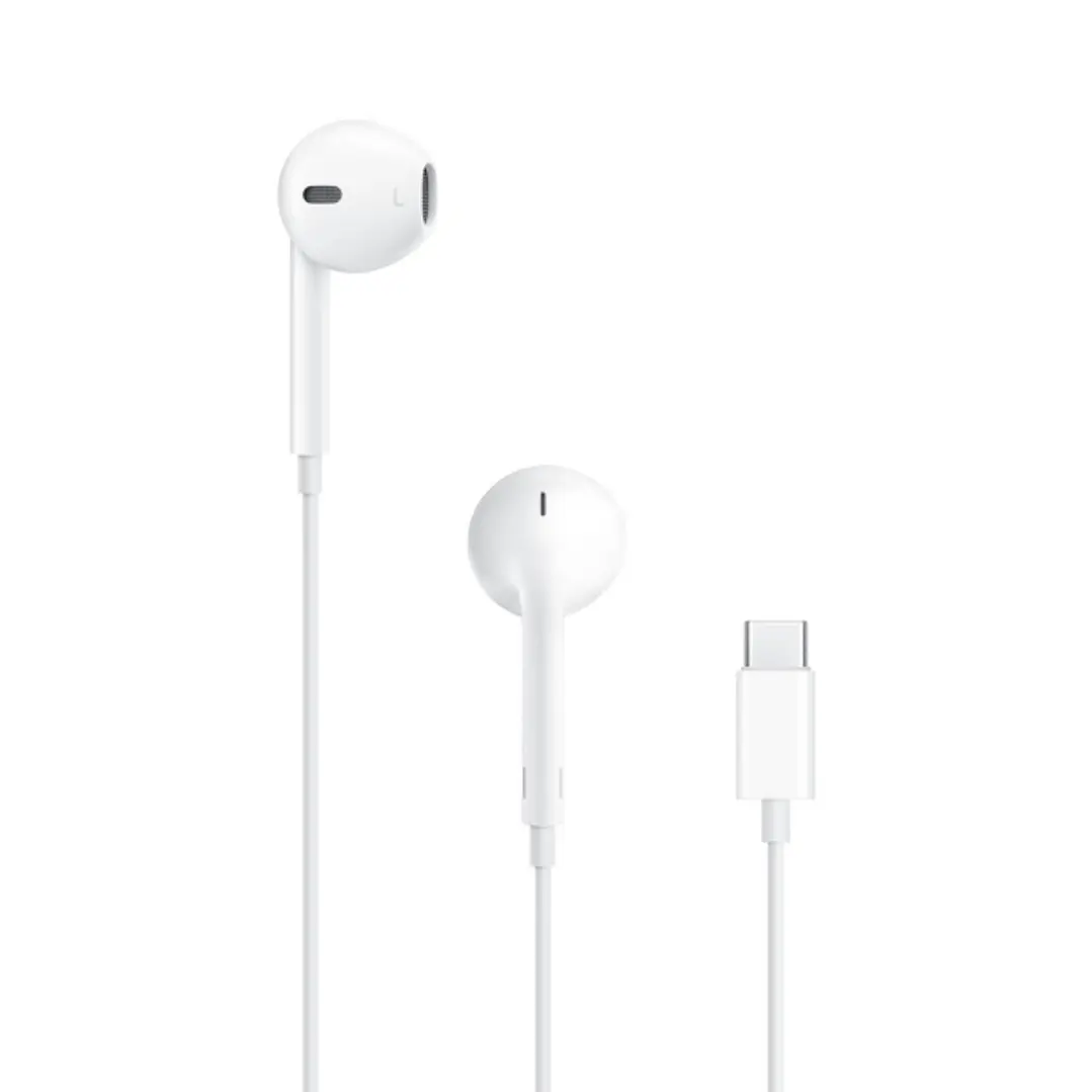 Apple EarPods Auriculares Binaurales USB-C - Microfono Integrado - Control de Volumen - Color Blanco 1