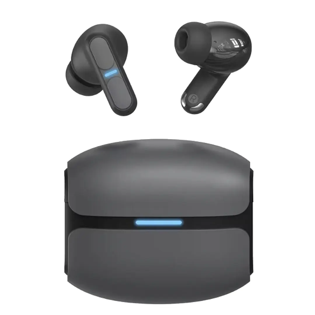 Leotec TWS Gaming Nebula Fit Auriculares Bluetooth 6.0 - Estuche de Carga - Color Negro 1