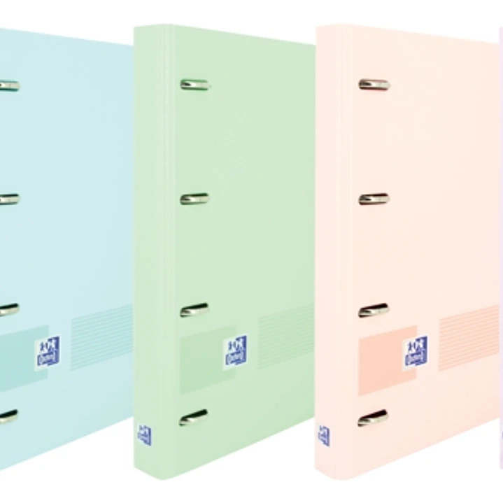 Oxford Live & Go A4+ Europeanbinder - Lomo de 45mm - Anillas de 4Dx35mm - Recambio 1 Linea - Colores Surtidos 1