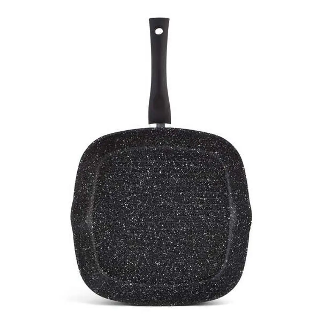 Orbegozo Sarten Grill Natural - Aluminio Forjado Antiadherente - Cocina Sana y Practica - Sistema de Induccion Total 1