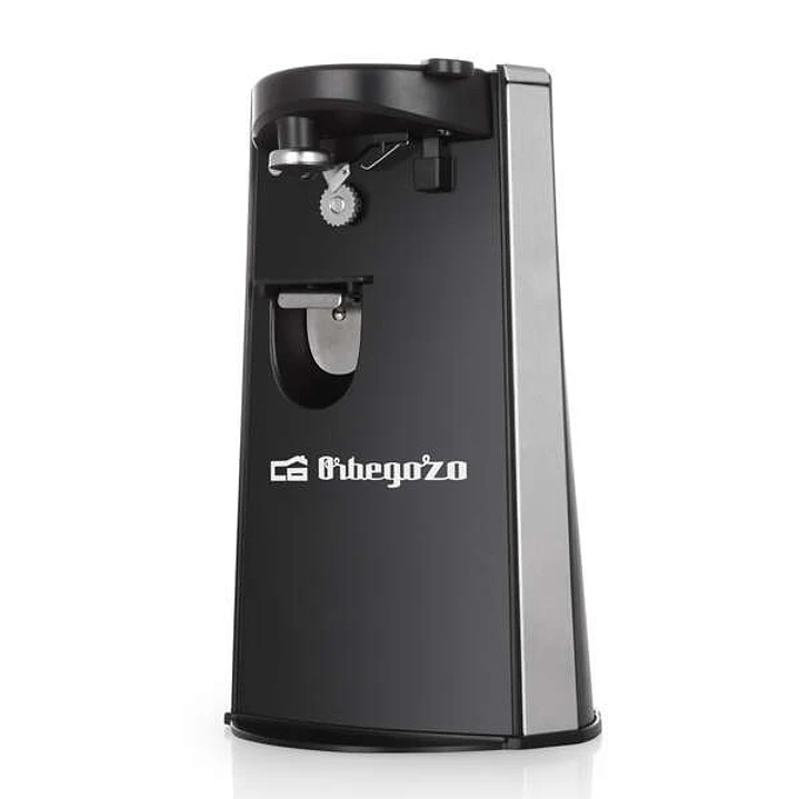 Orbegozo CU 6500 Abrelatas Electrico 3 en 1 - Practico y Funcional - Cuchilla de Acero Inoxidable - Potencia 60W - Facil Limpieza - Diseño Atractivo 1