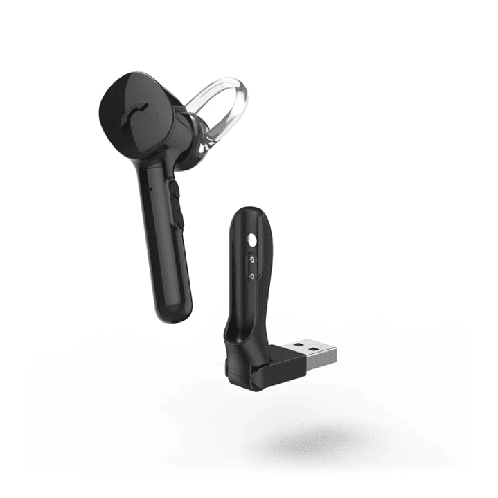 Hama Essential Auriculares con Microfono - Bluetooth - Radio 10m - Asistente de Voz - Color Negro 1