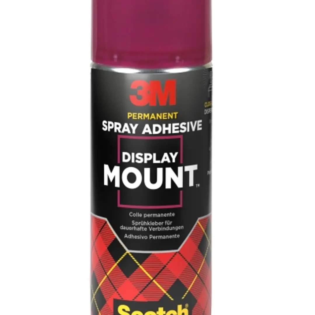 Scotch Display Mount Adhesivo en Spray 400ml - Union Permanente y Duradera - Color Transparente 1