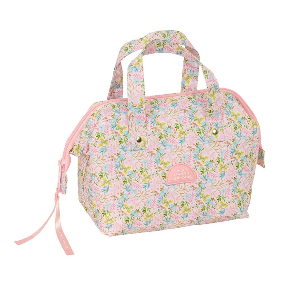 Safta VMB Neceser de 5.8L - Cremallera - Asa Lateral - Interior Forrado - 265x125x175mm - Color Rosa 1