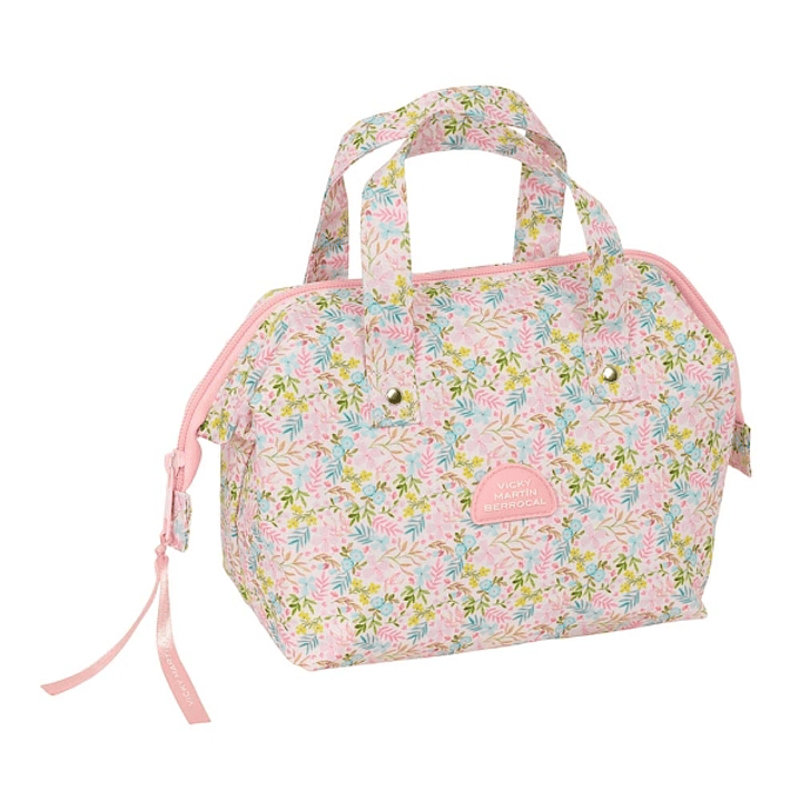 Safta VMB Neceser de 5.8L - Cremallera - Asa Lateral - Interior Forrado - 265x125x175mm - Color Rosa 1