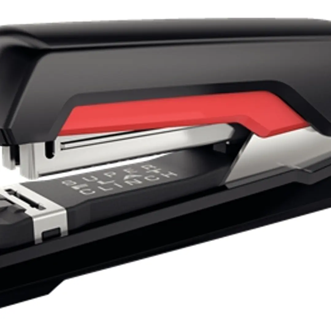 Rapid S17 Grapadora de Sobremesa - Hasta 30 Hojas - Para Grapas 24/6, 26/6 - Color Negro/Rojo 1