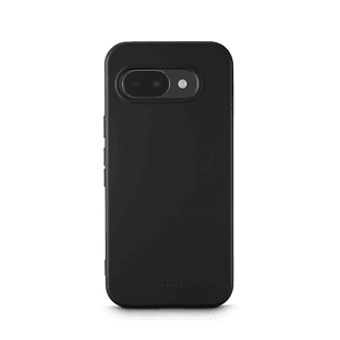 Hama Fantastic Feel Funda Google Pixel 9A - Poliuretano Termoplastico - Bordes Elevados - Color Negro