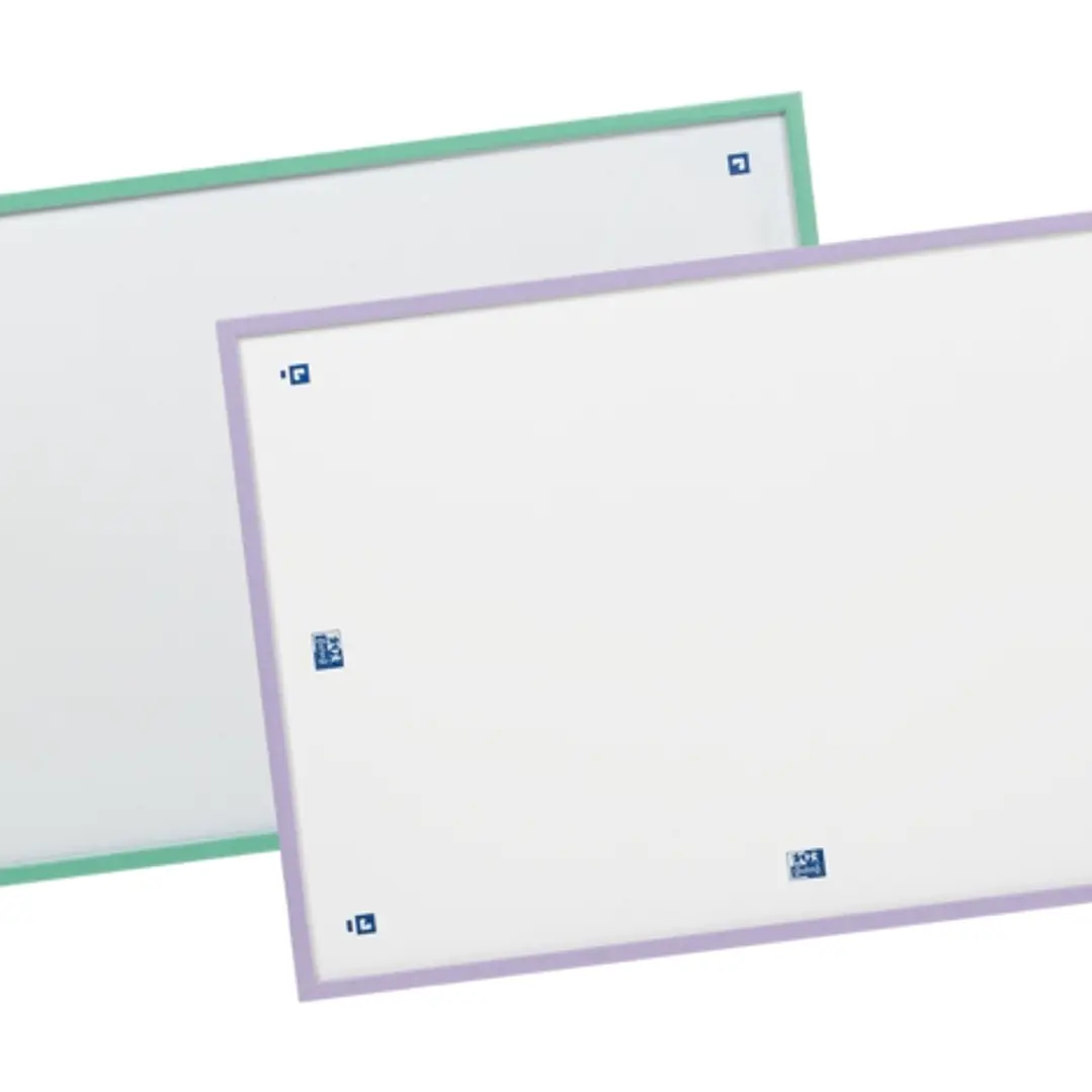 Oxford Pizarra A3 Pastel - Incluye Boligrafo y Borrador - Ideal para Tomar Notas y Organizar Ideas 1