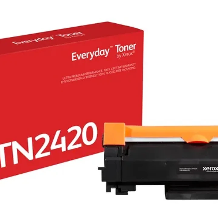 Xerox Everyday Brother TN2420/TN2410 Negro Cartucho de Toner Generico - 006R04792/006R04204/006R04516 1