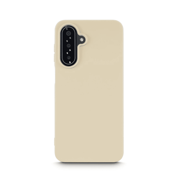 Hama Fantastic Feel Funda para Samsung Galaxy A17 / A17 5G - Antiadherente Anti-Suciedad - Poliuretano Termoplastico - Bordes Elevados - Color Beige 1