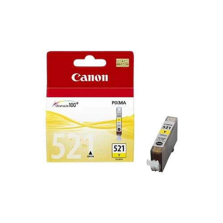 Canon CLI521 Amarillo Cartucho de Tinta Original - 2936B001 1