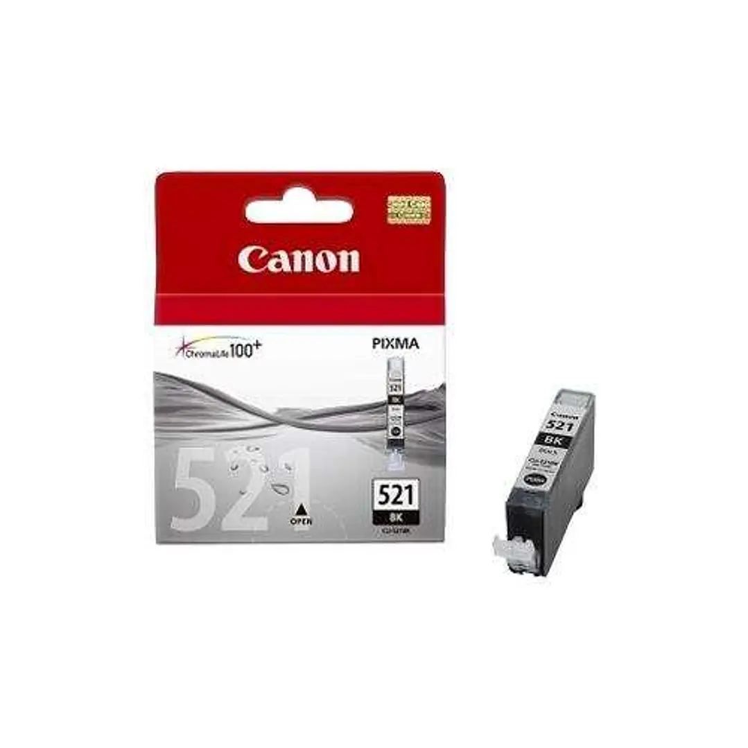 Canon CLI521 Negro Cartucho de Tinta Original - 2933B001 1