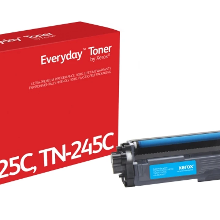 Xerox Everyday Brother TN245/TN246 Cyan Cartucho de Toner Generico - Reemplaza TN245C/TN246C 1