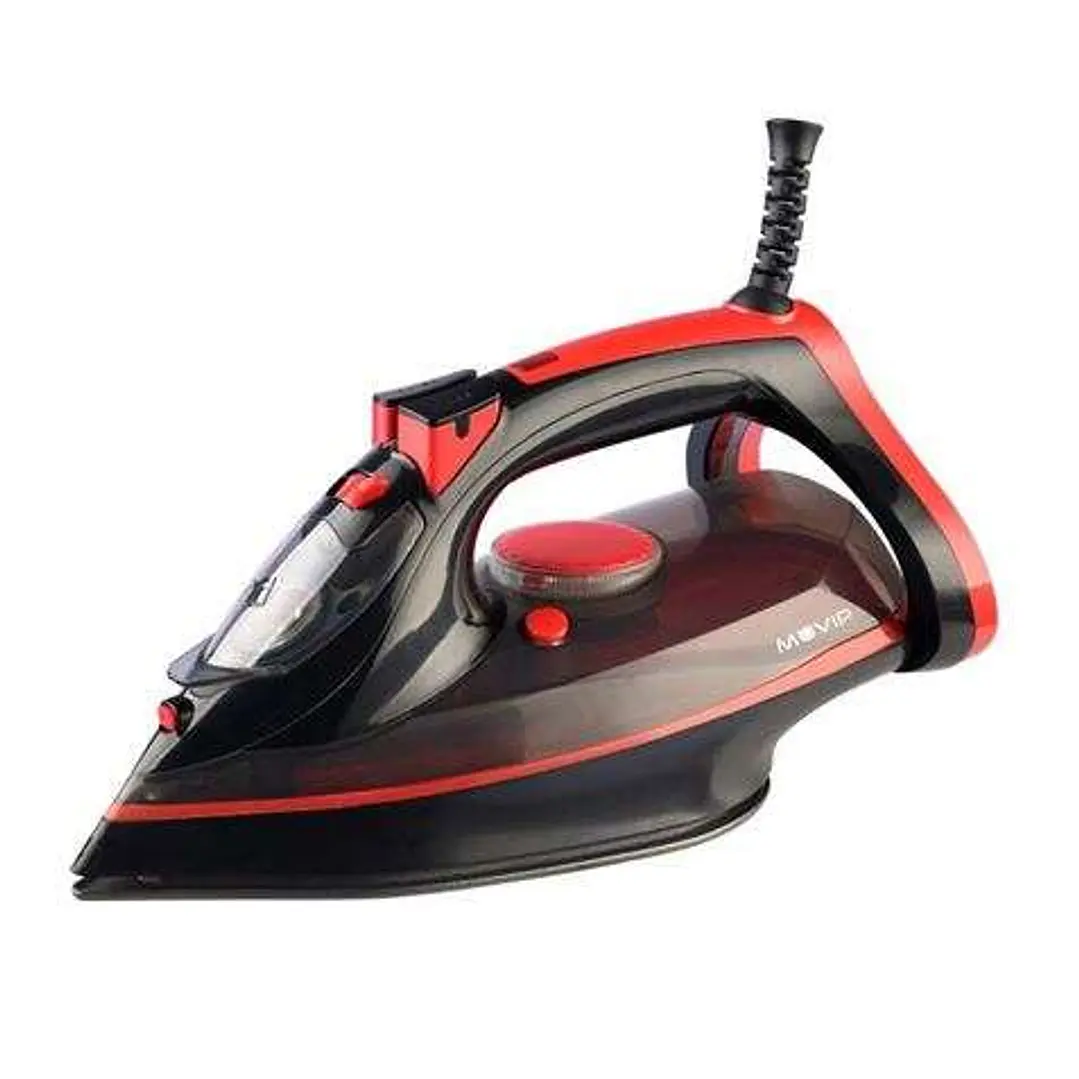 Muvip Plancha de Ropa con Vapor 2400W - Suela de Ceramica - Deposito de 260ml - Control de Temperatura - Antigoteo - Vapor Regulable 1
