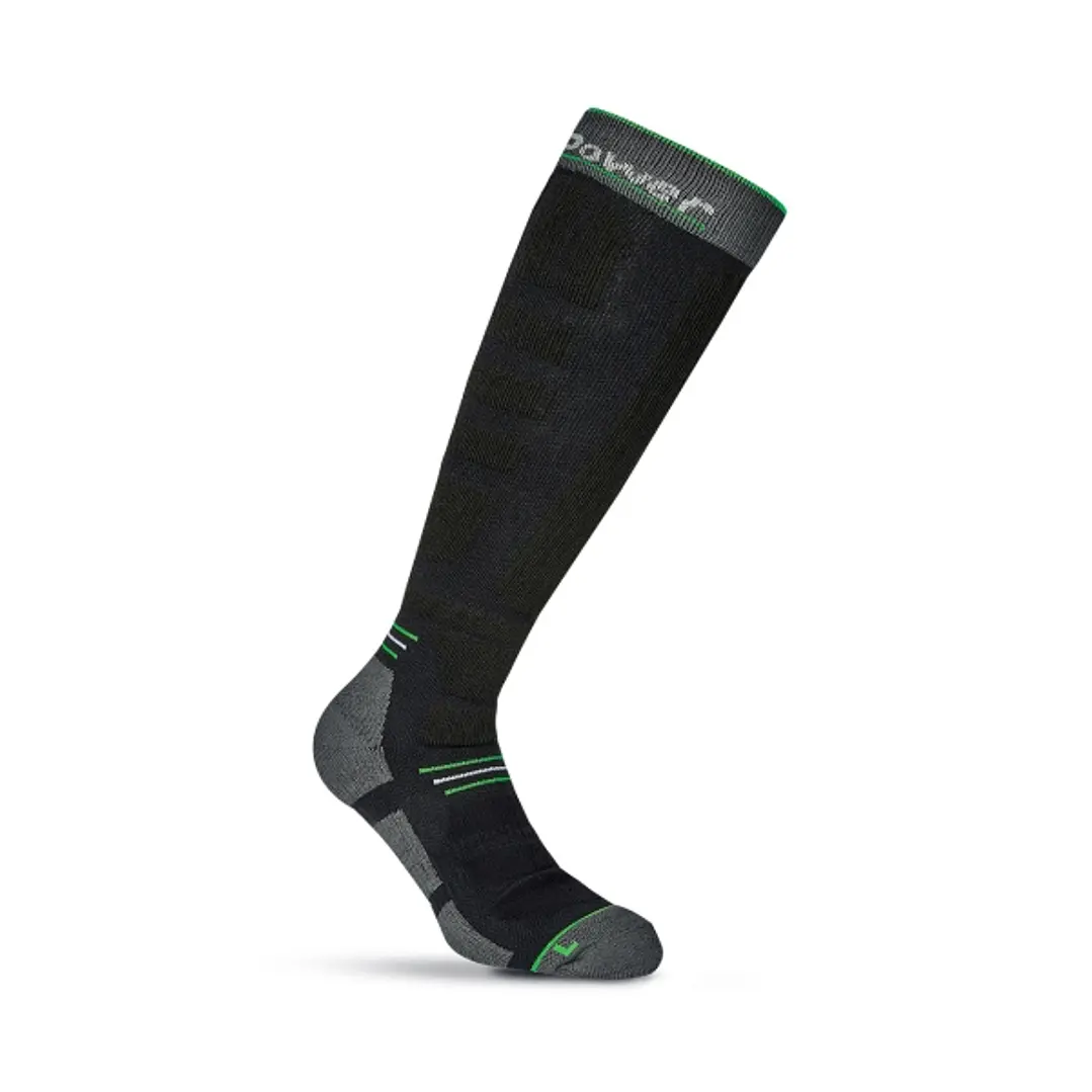Upower Zenith Calcetines Largos de Trabajo - Talla L - Tecnologia de Compresion Gradual, Soporte en Tobillos, Canales de Ventilacion, Costuras Planas, 1