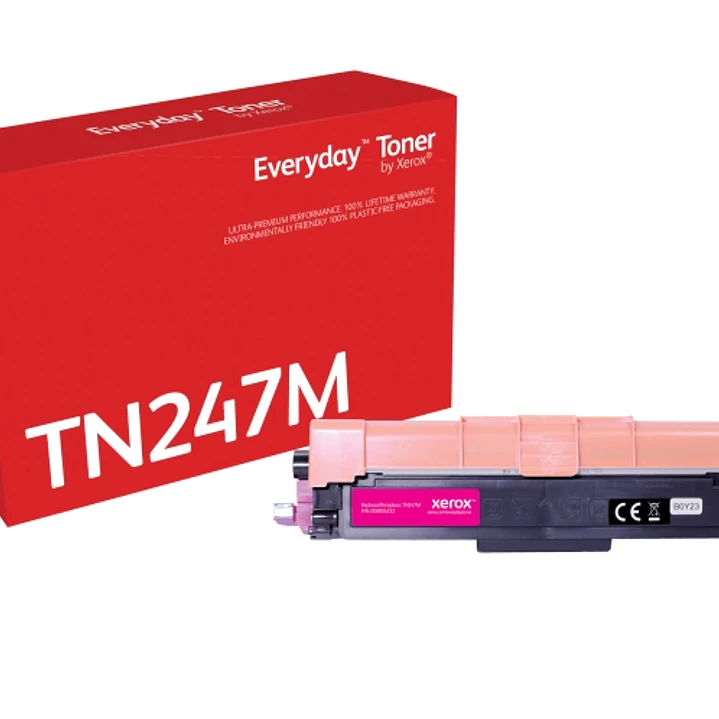 Xerox Everyday Brother TN247/TN243 Magenta Cartucho de Toner Generico - Reemplaza TN247M/TN243M 1
