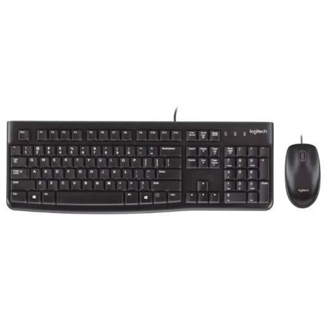 Logitech MK120 Pack USB Teclado + Raton 1000dpi 3 Botones - Uso Ambidiestro - Portugues 1